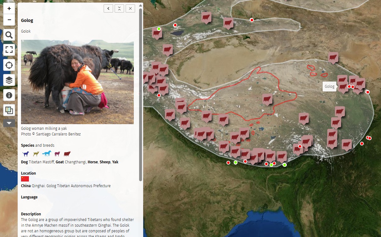 Read more about the article World map of yaks